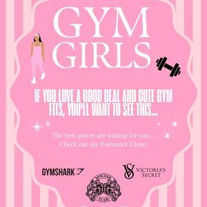 Your Dream GYM Closet is ONE Click away…🎀🎧💕